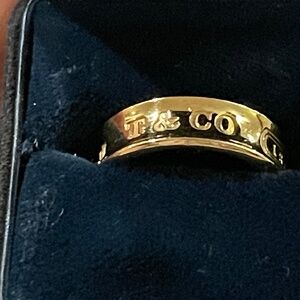 Tiffany & Co 1837 18k gold ring - AUTHENTIC!